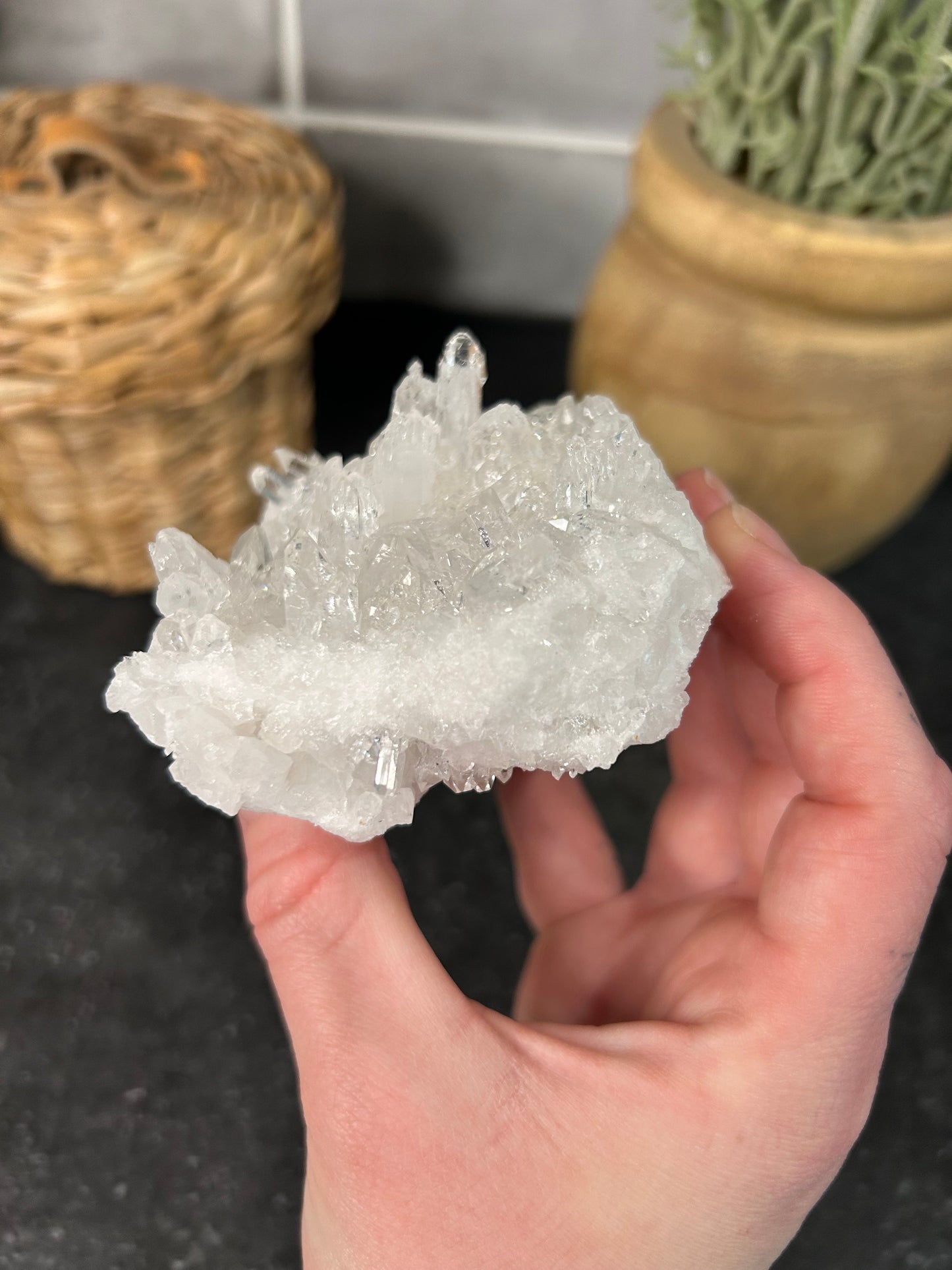 Clear Quartz Cluster