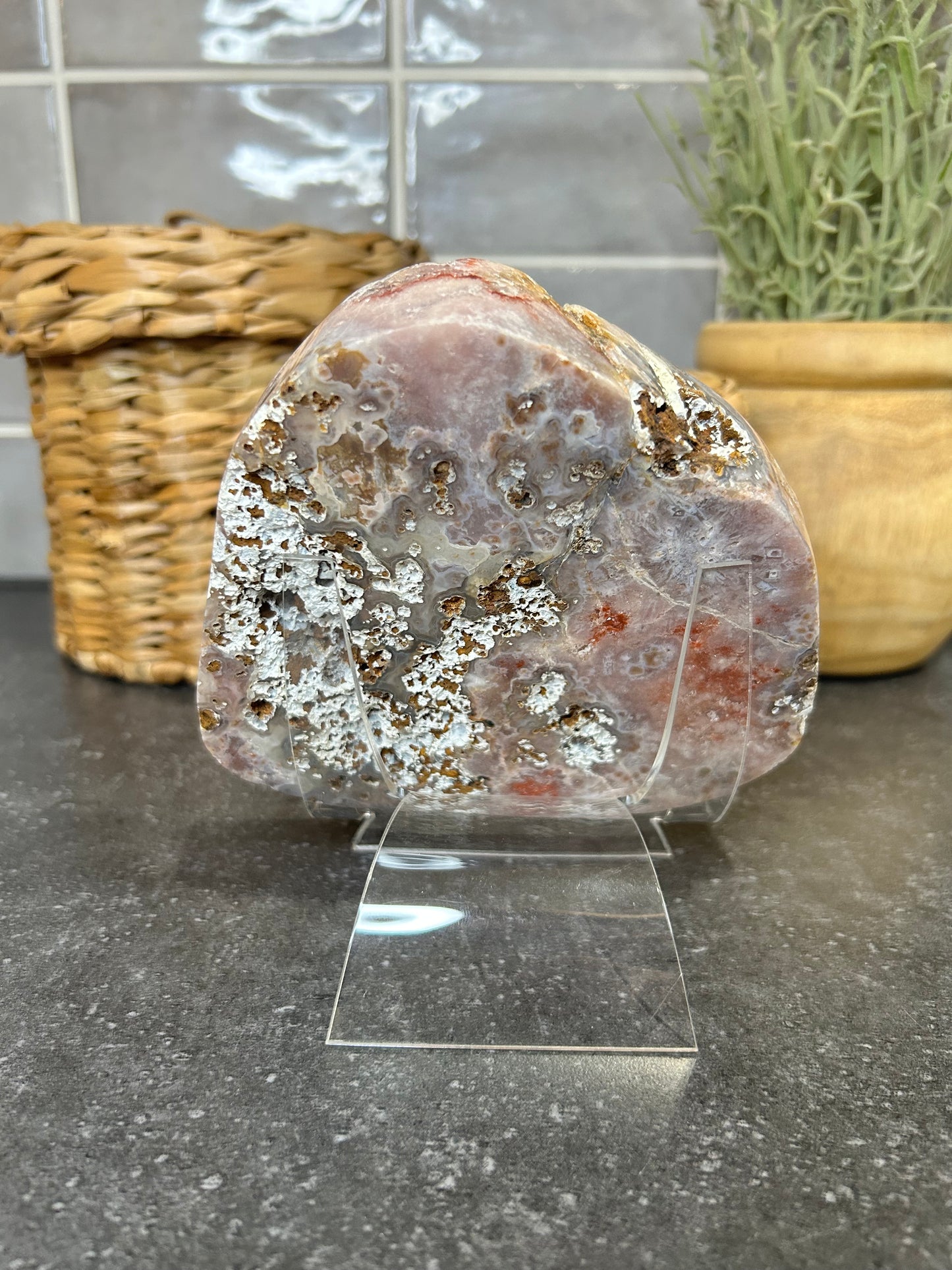 Pink Amethyst Slab