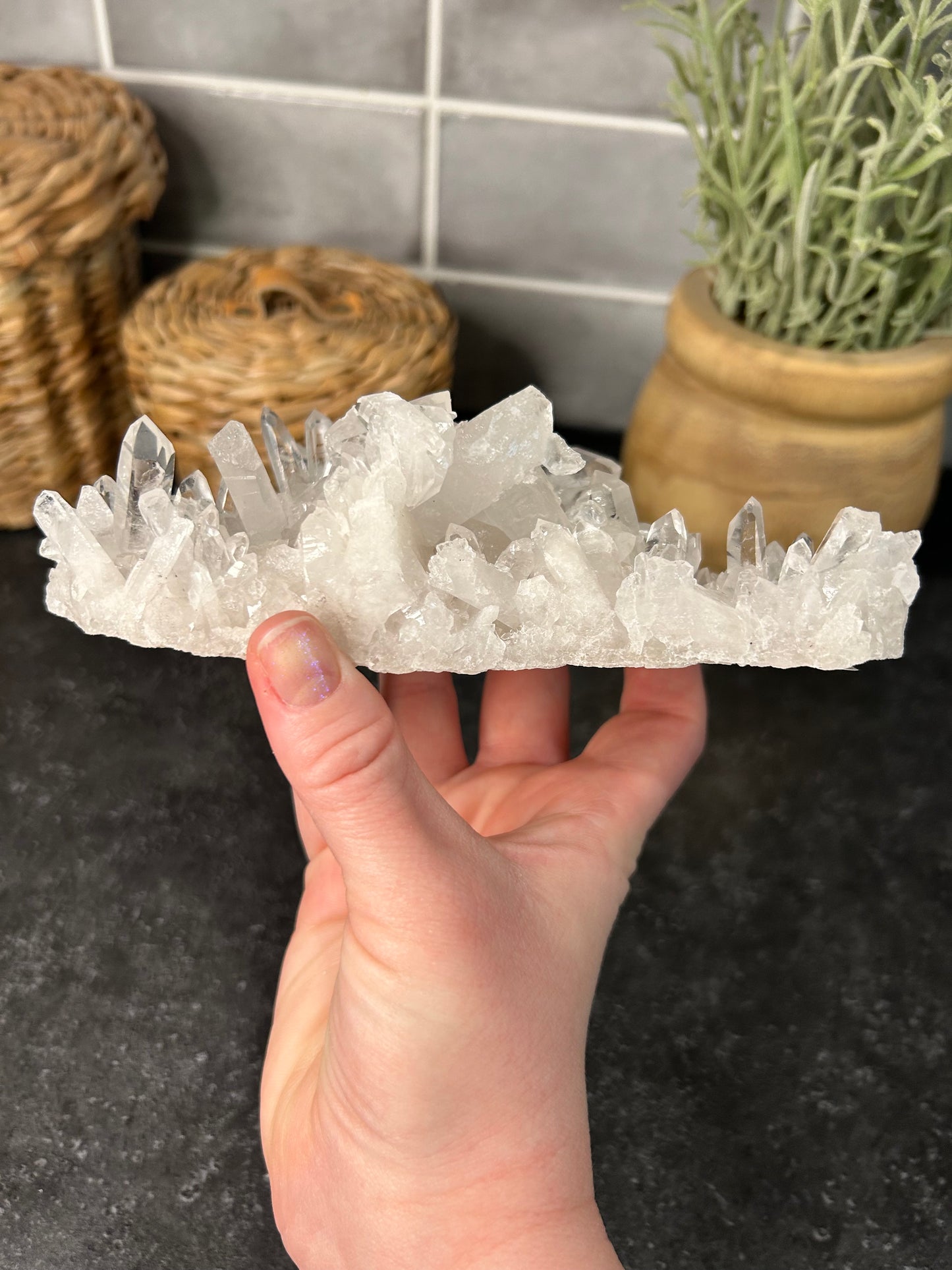 Clear Quartz Cluster