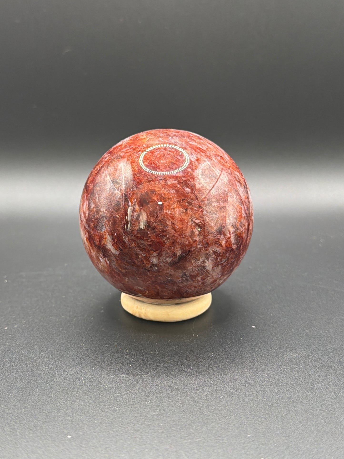Fire Quartz Sphere