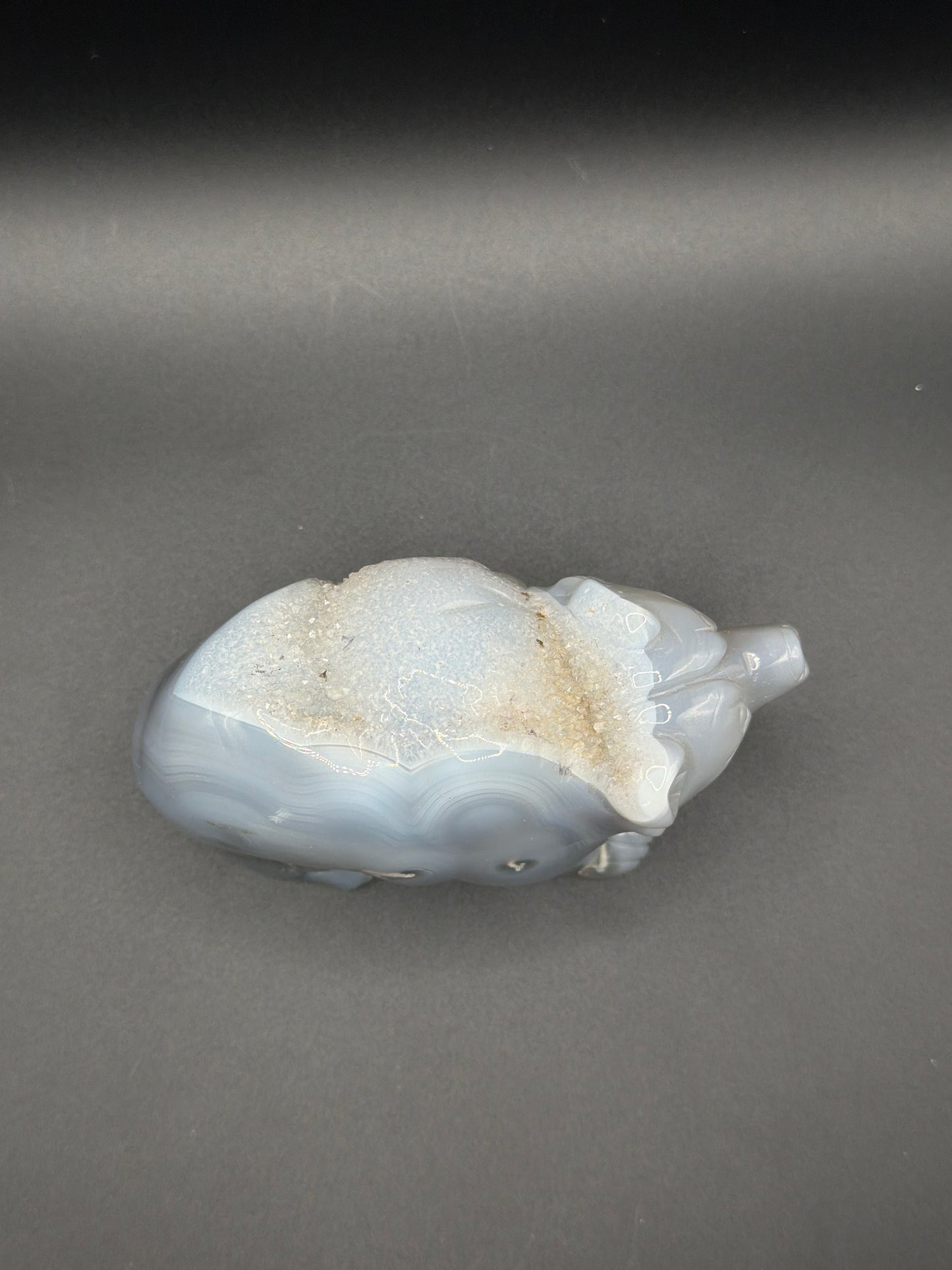 Druzy Agate Bear