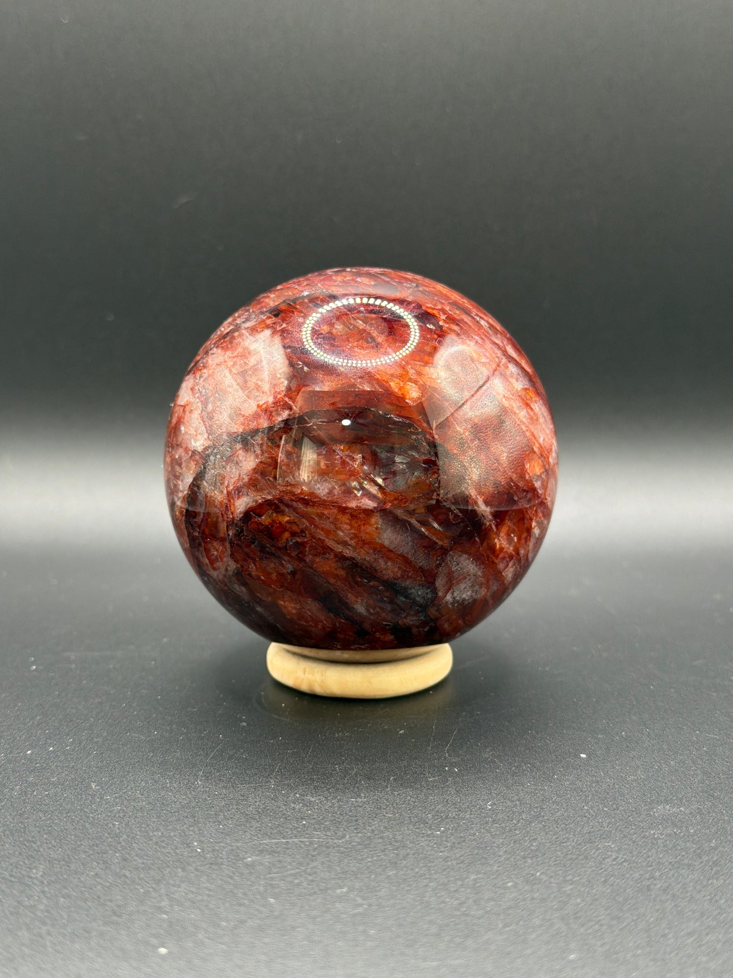 Fire Quartz Sphere