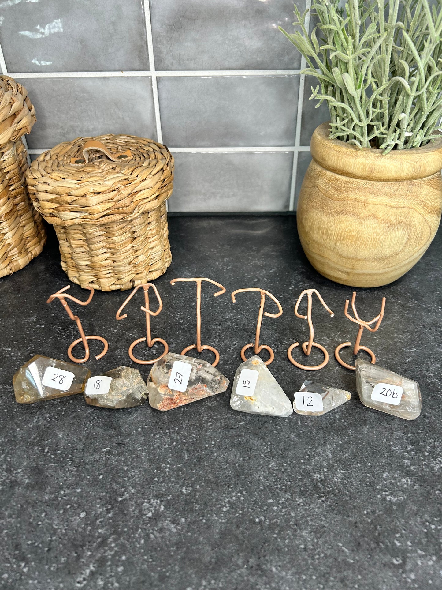 Polished Freeform Mini on Stand