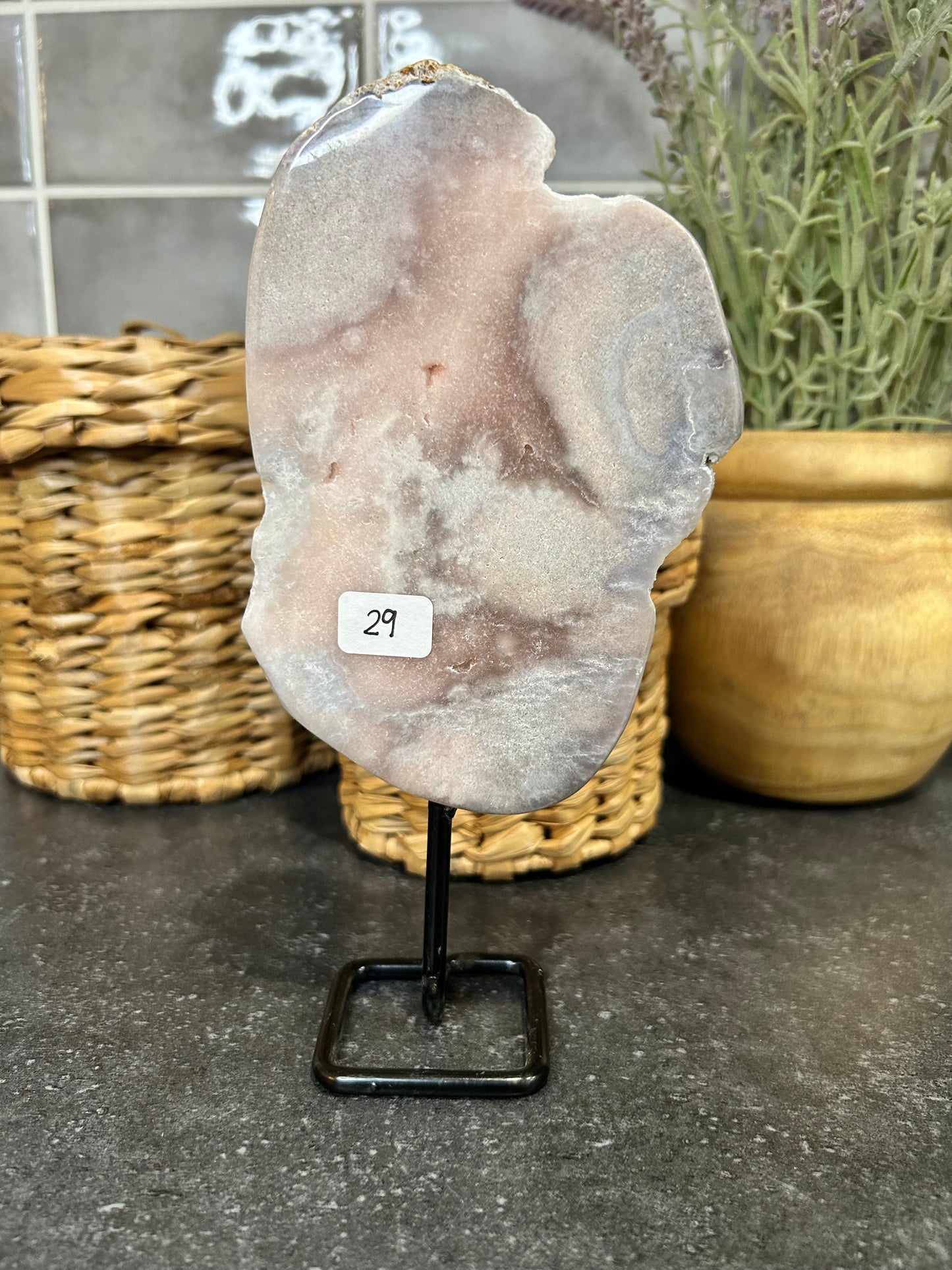 Pink Amethyst Slab