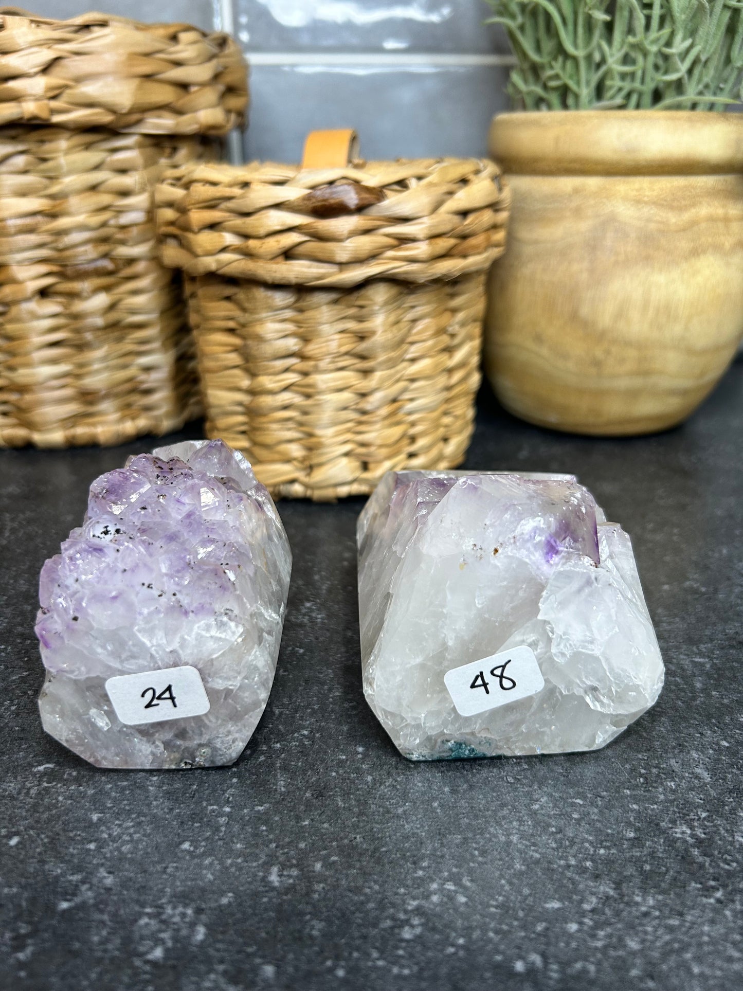Amethyst & Quartz Towers