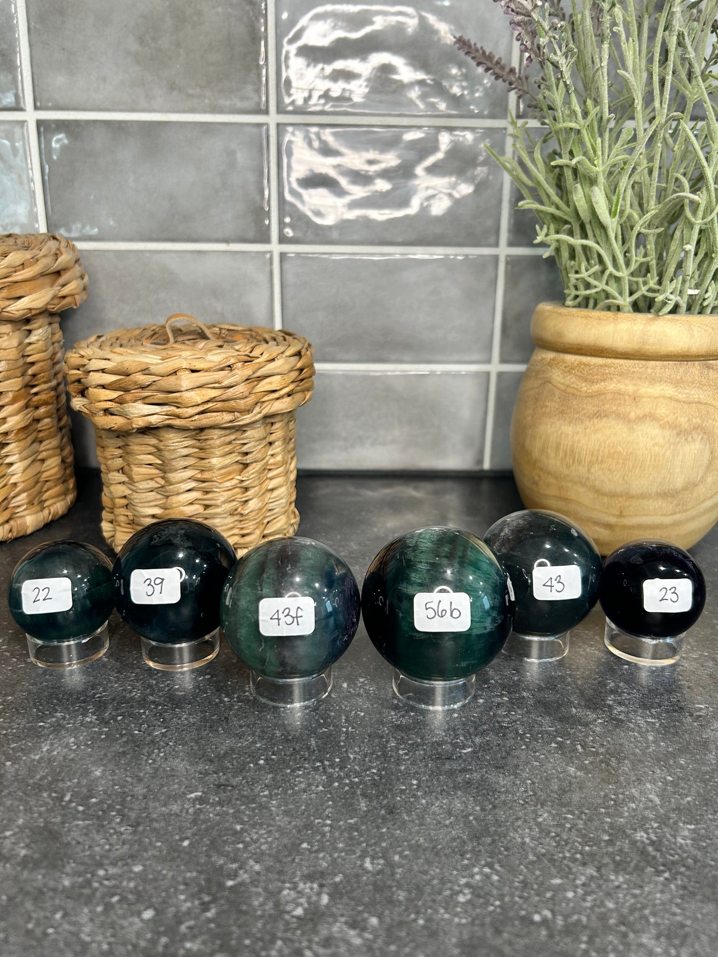 Fluorite Spheres