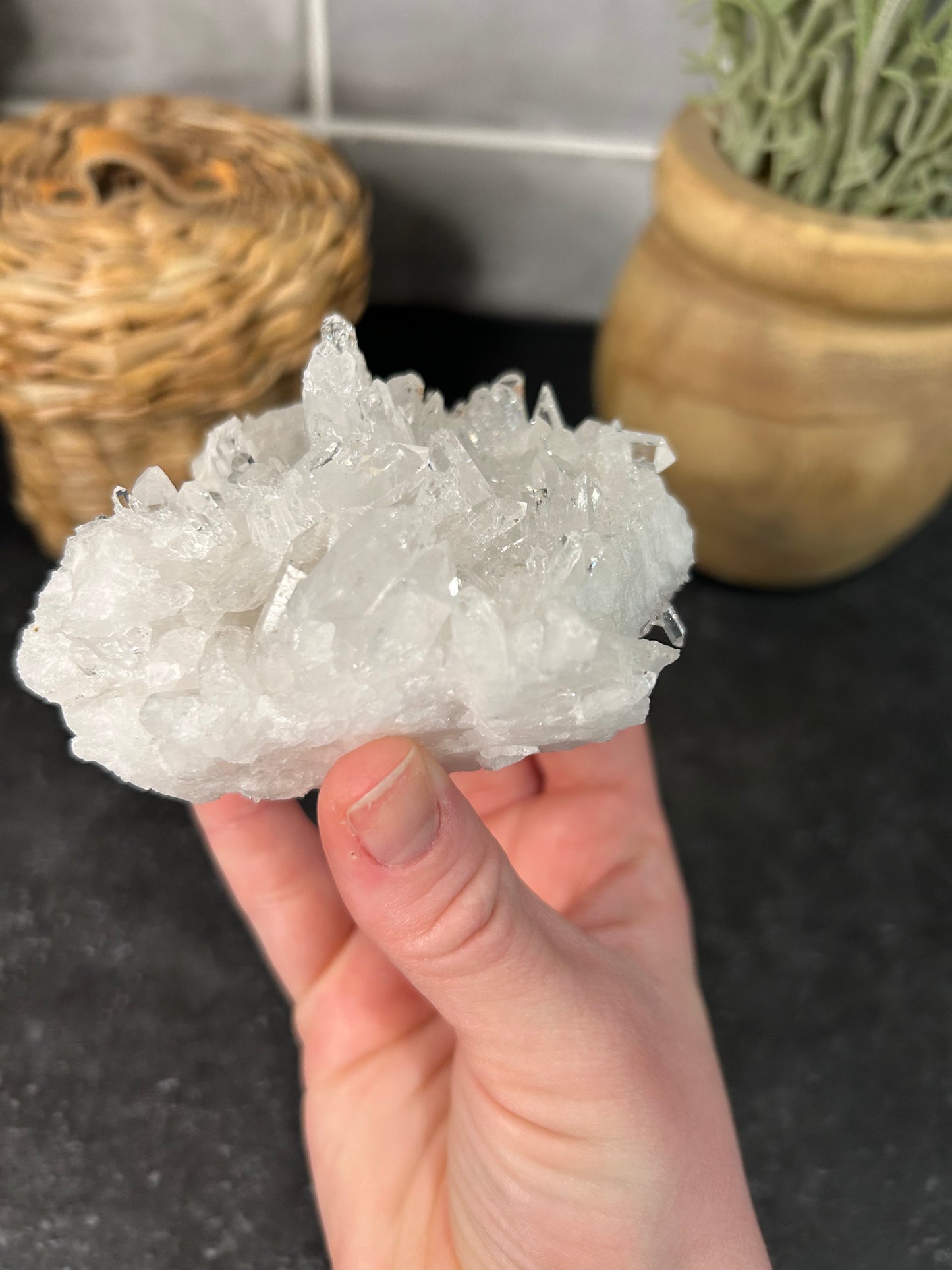 Clear Quartz Cluster