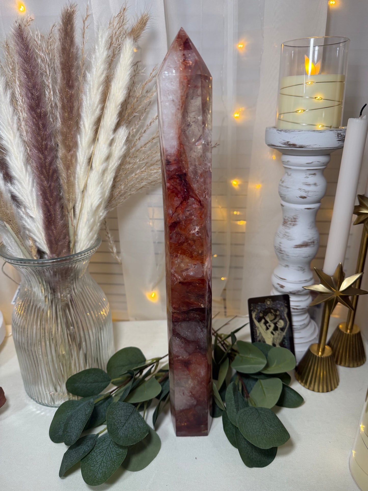 Fire Quartz Statement Tower