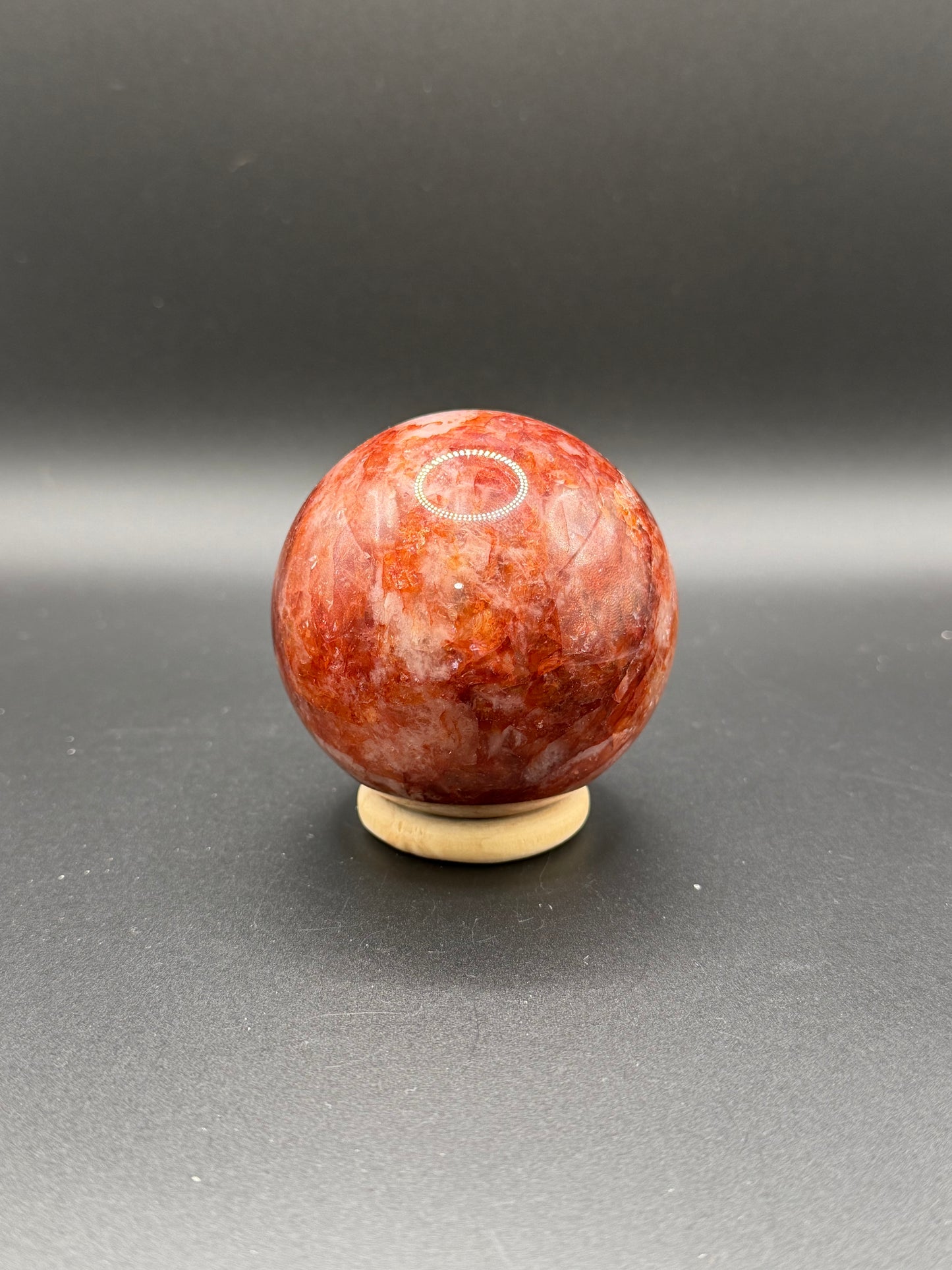 Fire Quartz Sphere