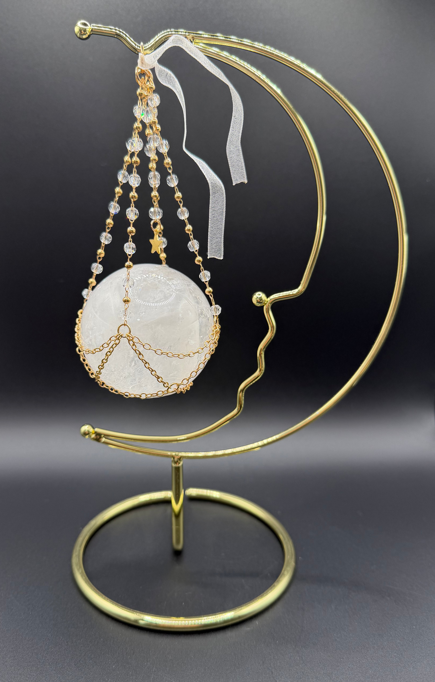 Moon Cradle Sphere Holder