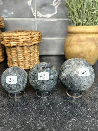 Labradorite Spheres