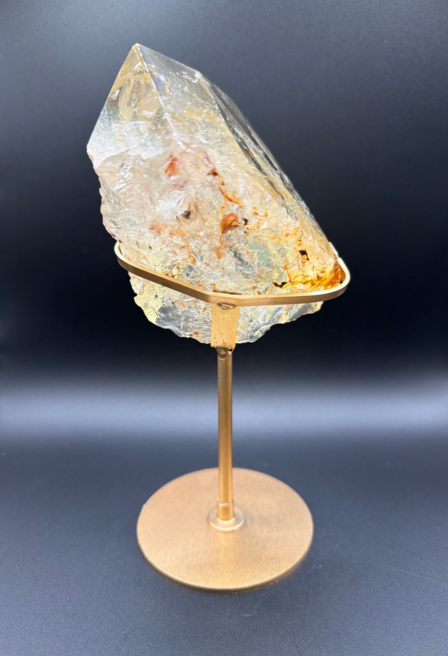 Citrine Half Polished Freeform