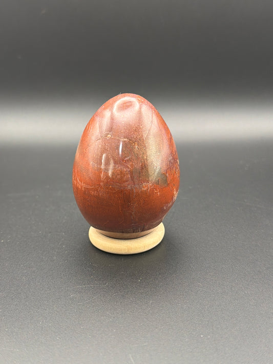 Pink Petrified Wood Egg