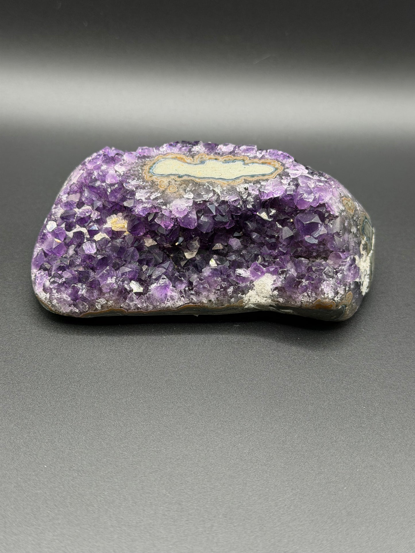 Polished Amethyst Stalacite