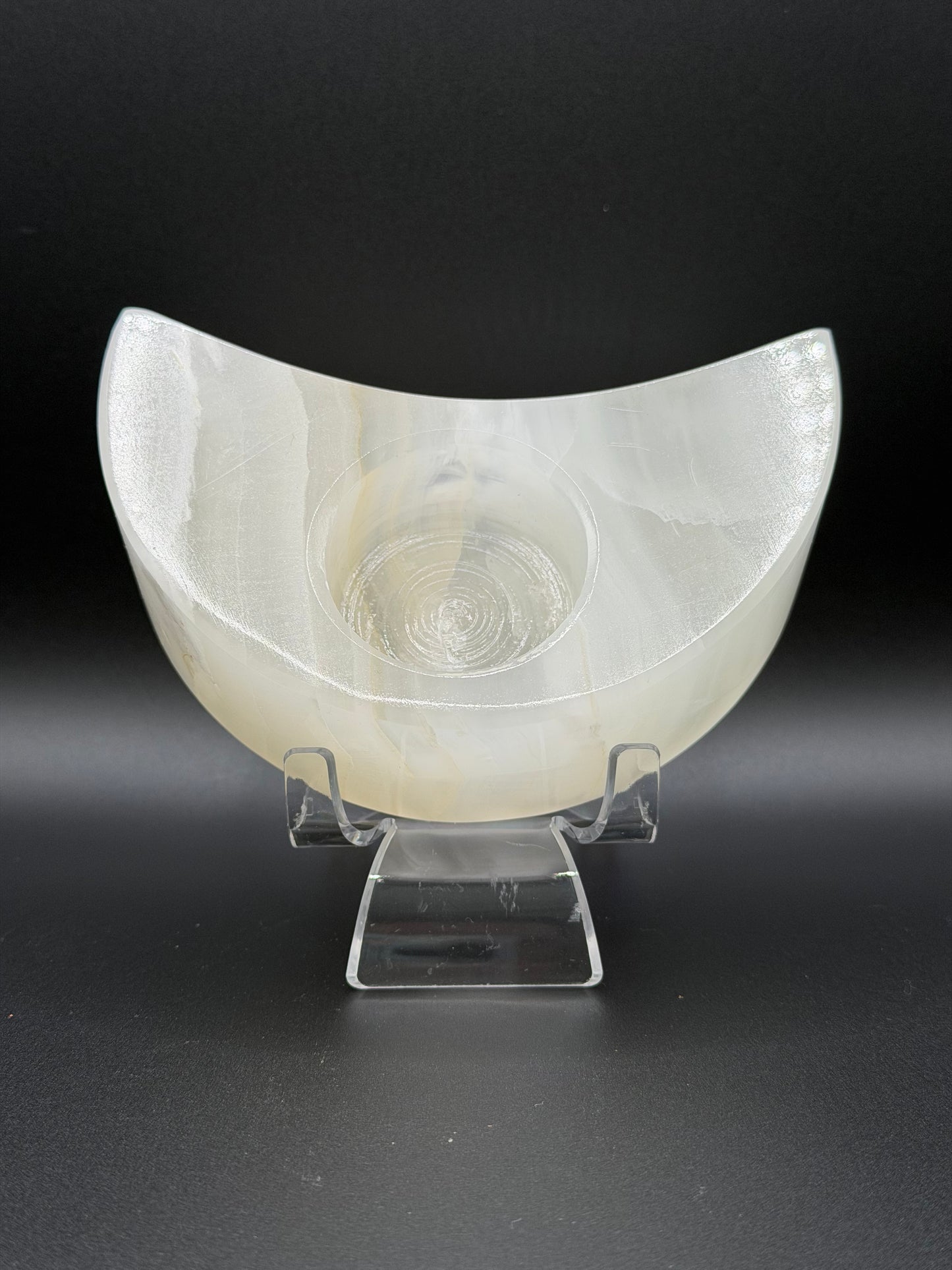 Onyx Moon Tea Light Holder - Option B