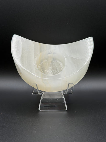 Onyx Moon Tea Light Holder - Option B