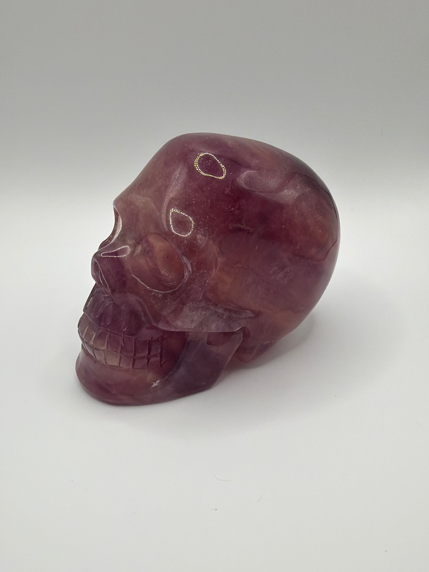 Fluorite Skull