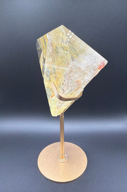 Citrine Half Polished Freeform