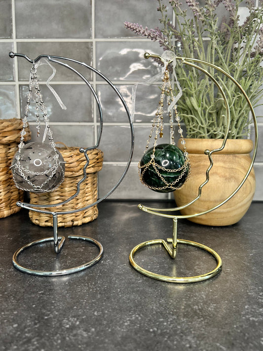 Moon Cradle Sphere Stand