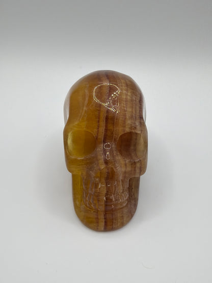 Fluorite Skull