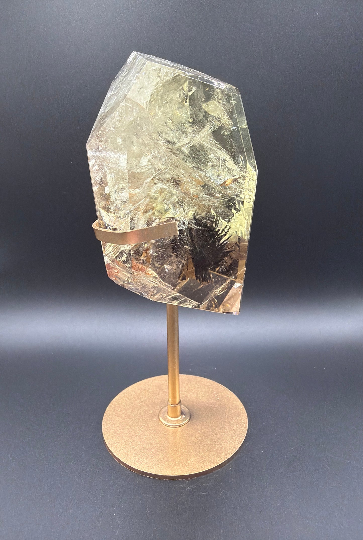 Citrine & Smokey Quartz Freeform