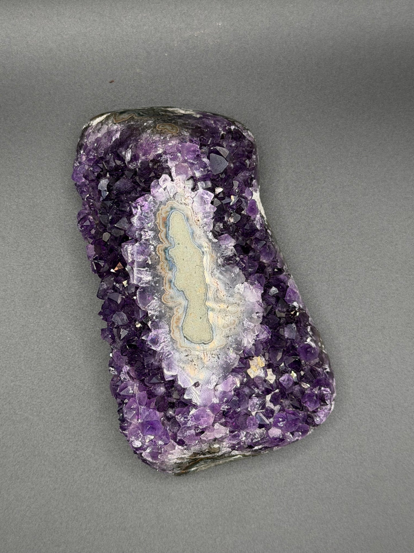 Polished Amethyst Stalacite
