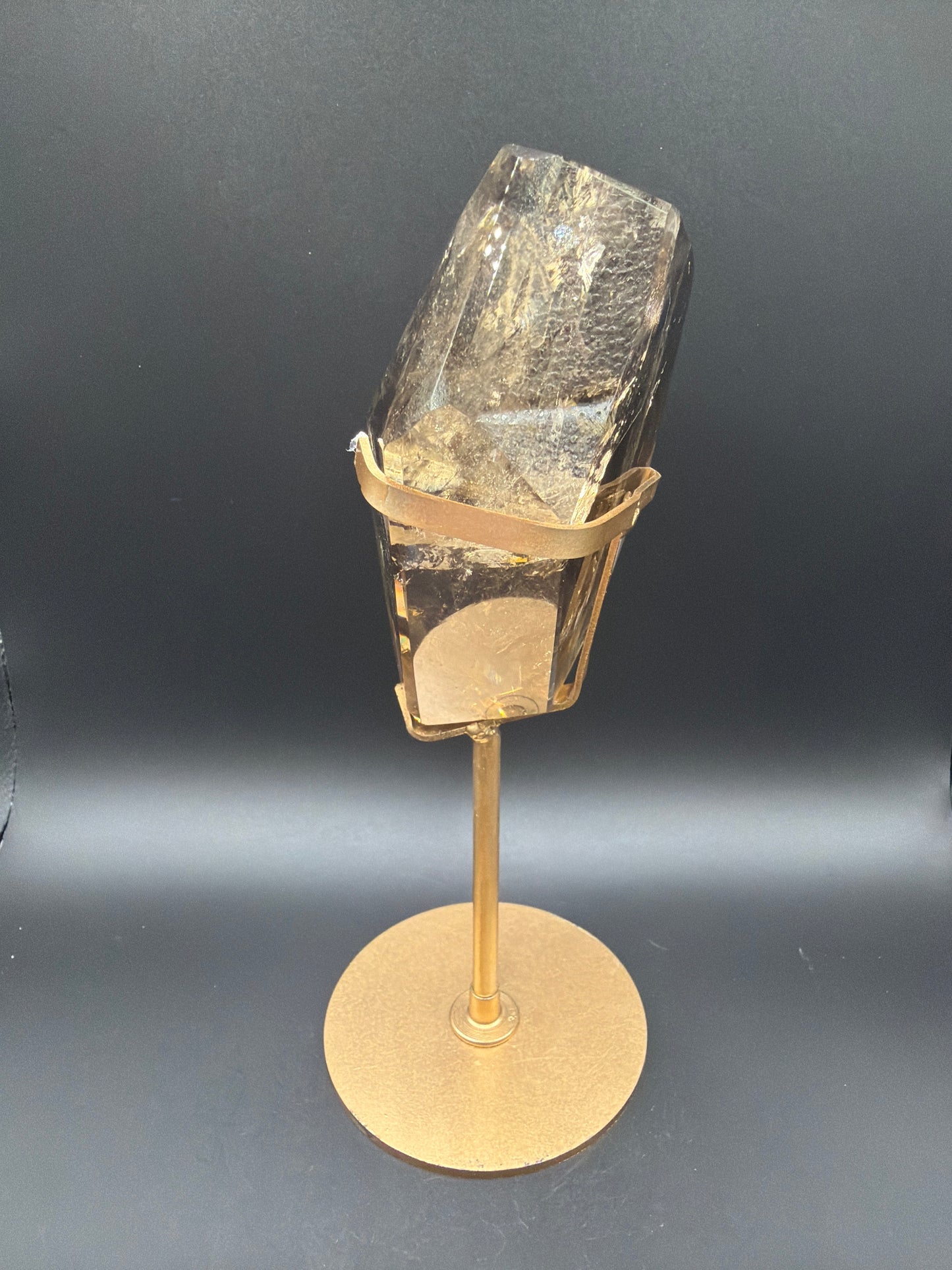 Smokey Quartz Freeform on Stand