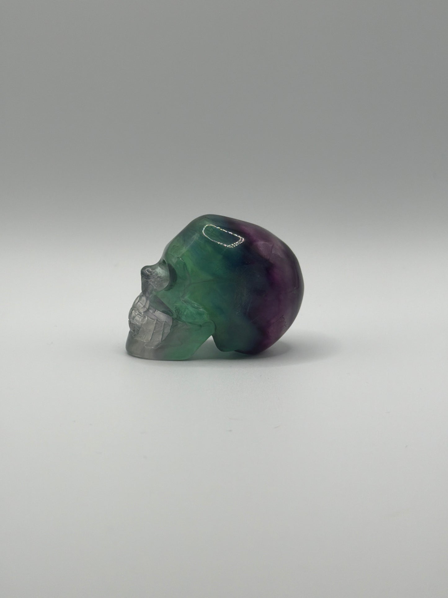 Fluorite Skull