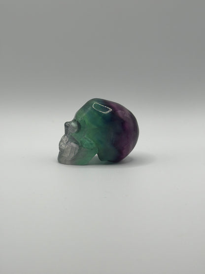 Fluorite Skull