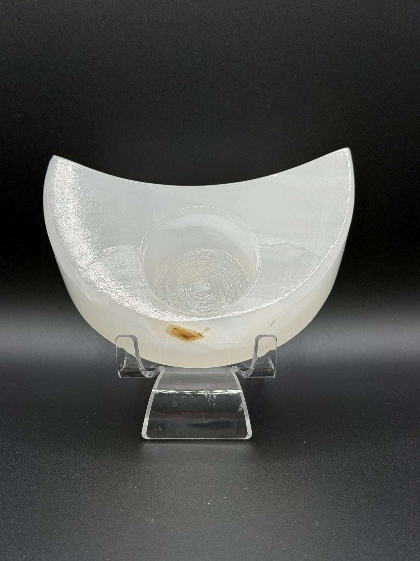 Onyx Moon Tea Light Holder - Option C