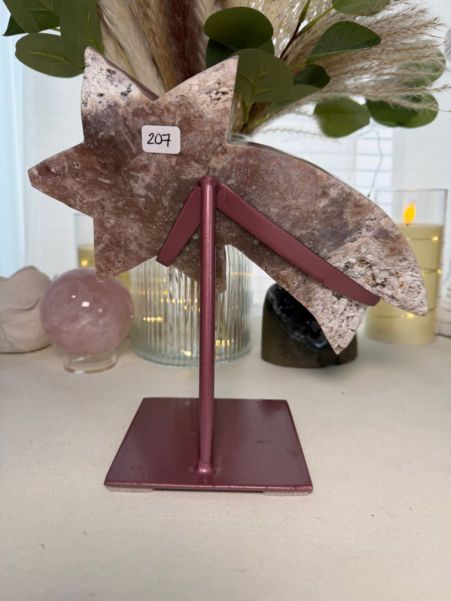 Pink Amethyst Shooting Star