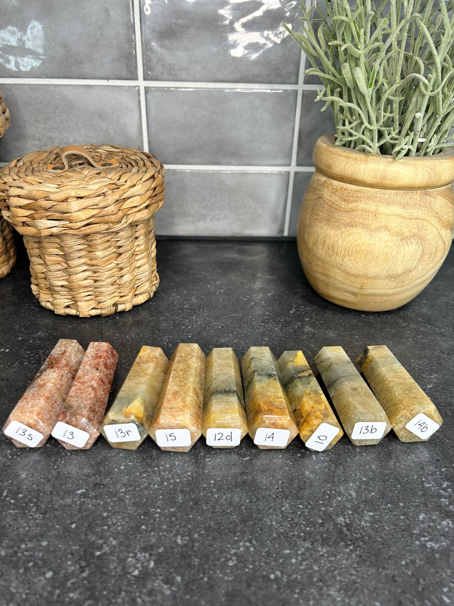 Fire Quartz/Golden Healer/Pyrite Towers
