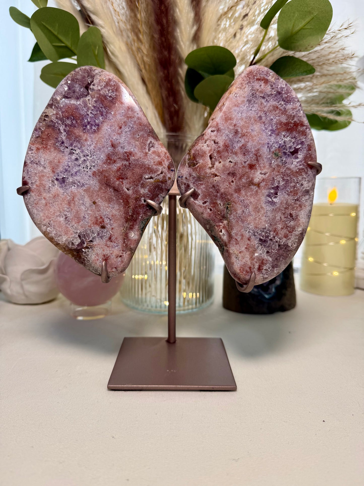Pink Amethyst Wings