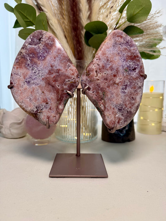 Pink Amethyst Wings