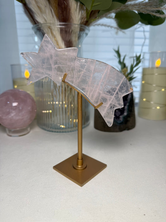 Rose Quartz Shooting Star