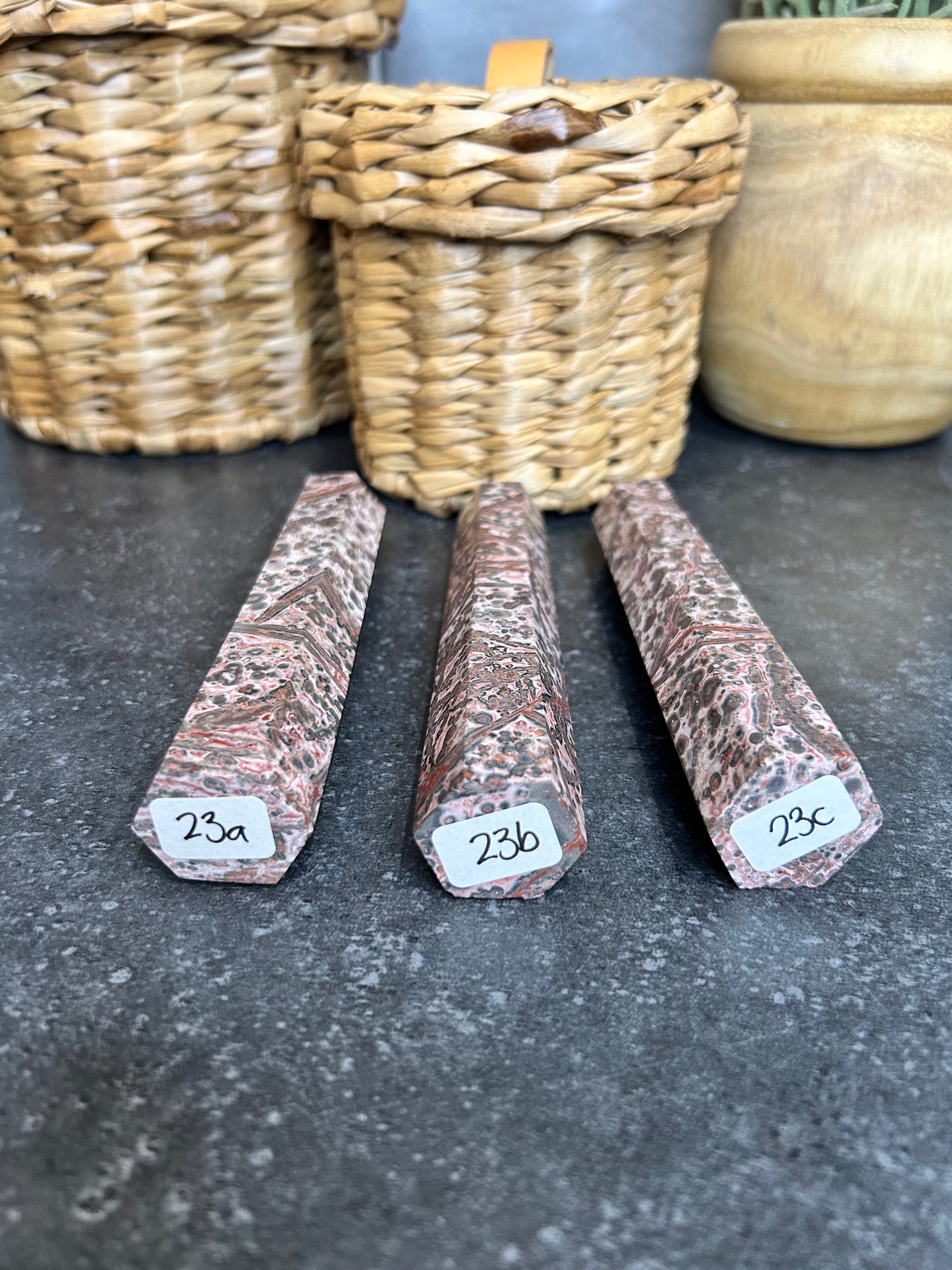 Leopard Skin Jasper Towers