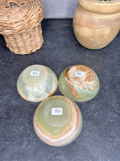 Green Onyx Bowl - Medium