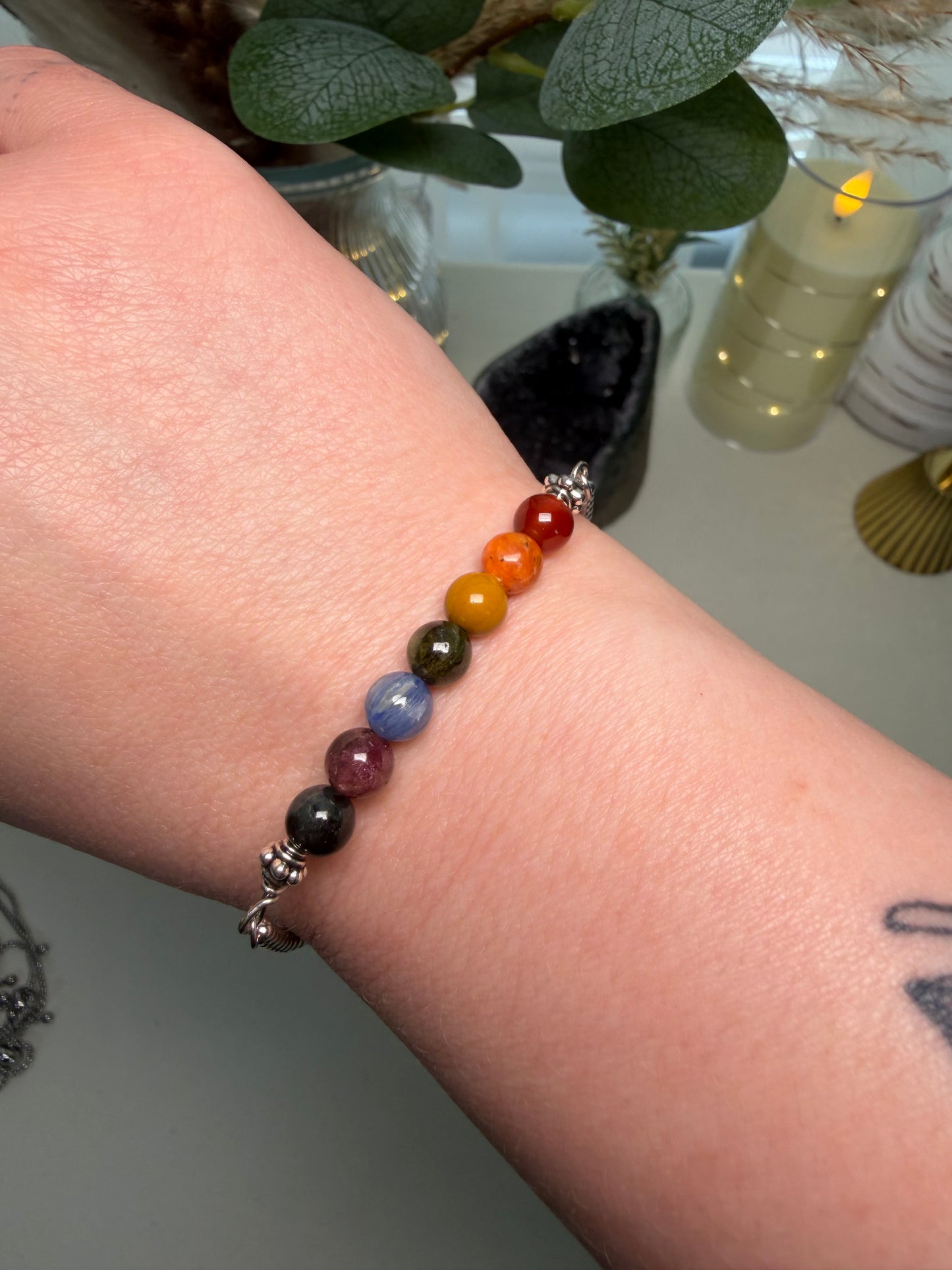 Rainbow Pride Crystal Bracelet