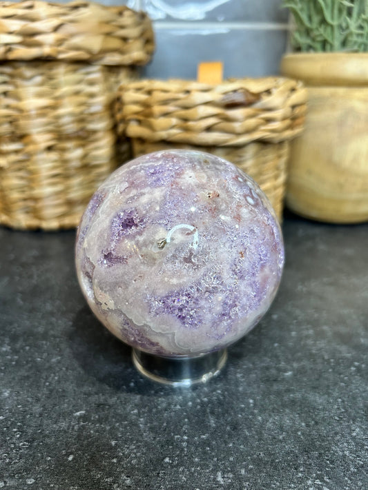 Pink/Purple Amethyst Sphere
