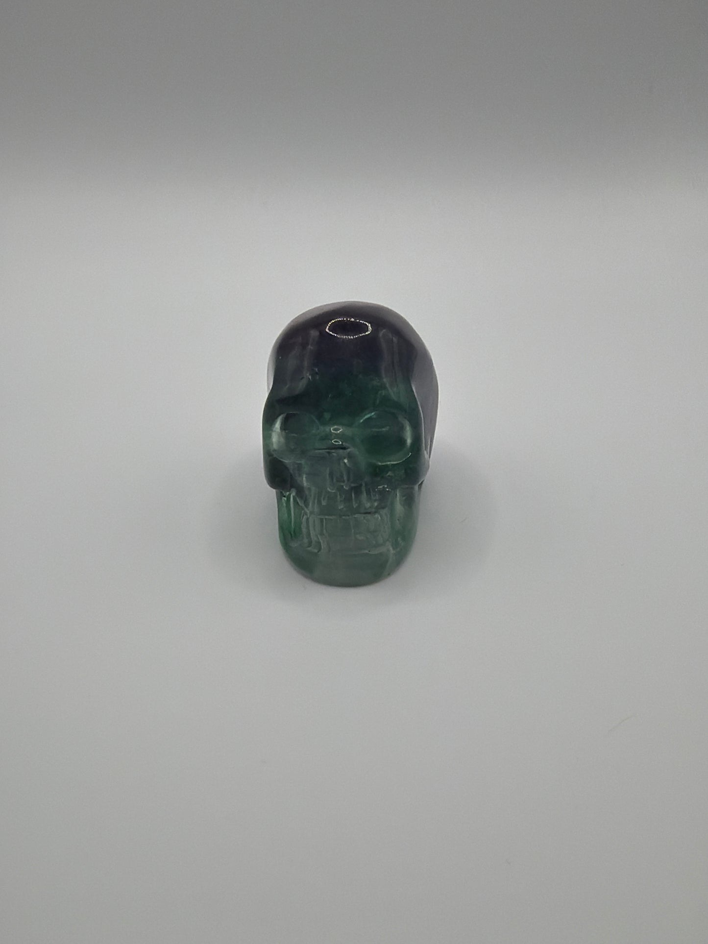 Fluorite Skull