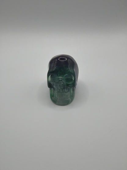 Fluorite Skull