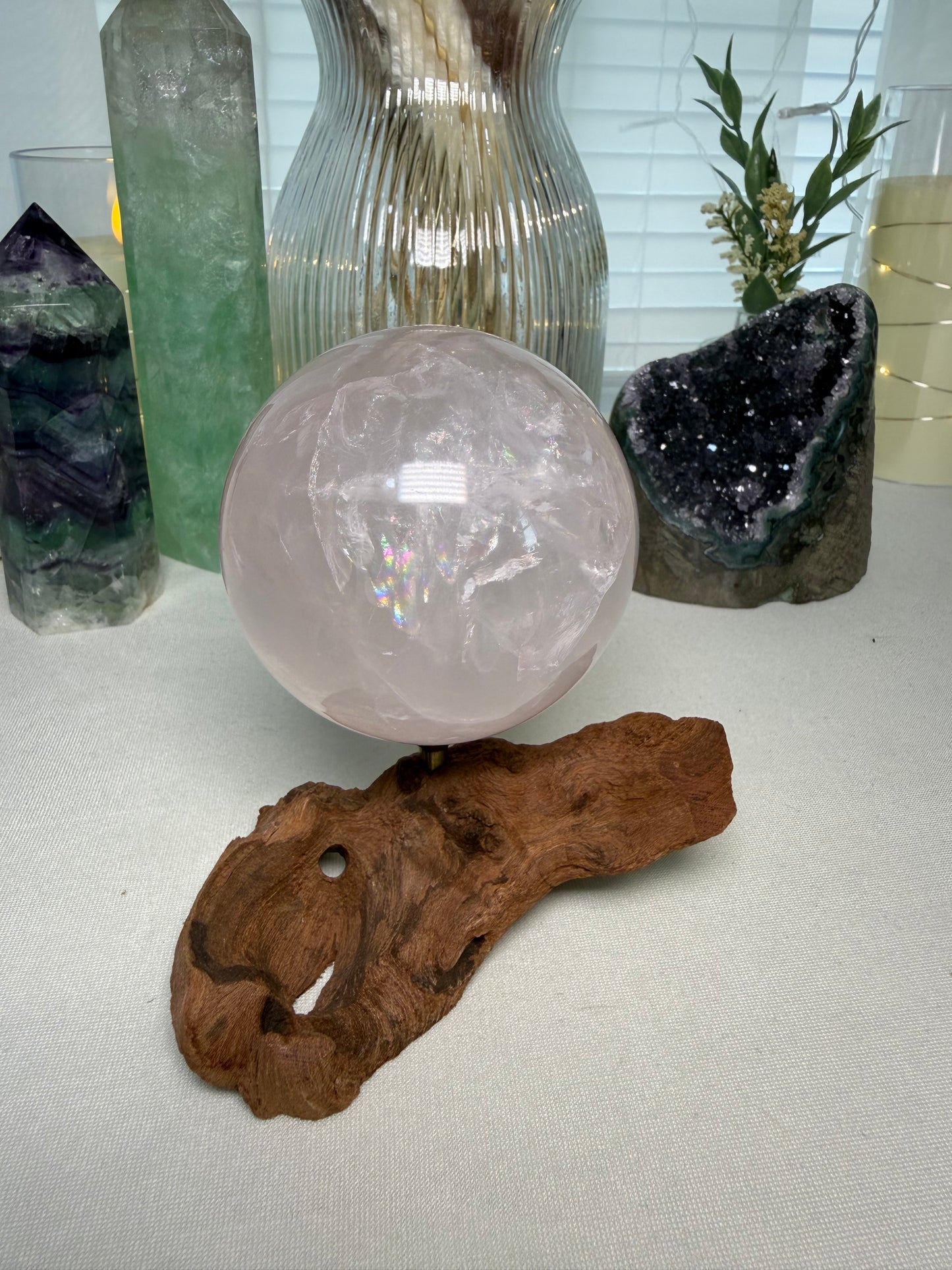 Rose Quartz Sphere