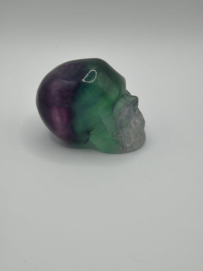 Fluorite Skull