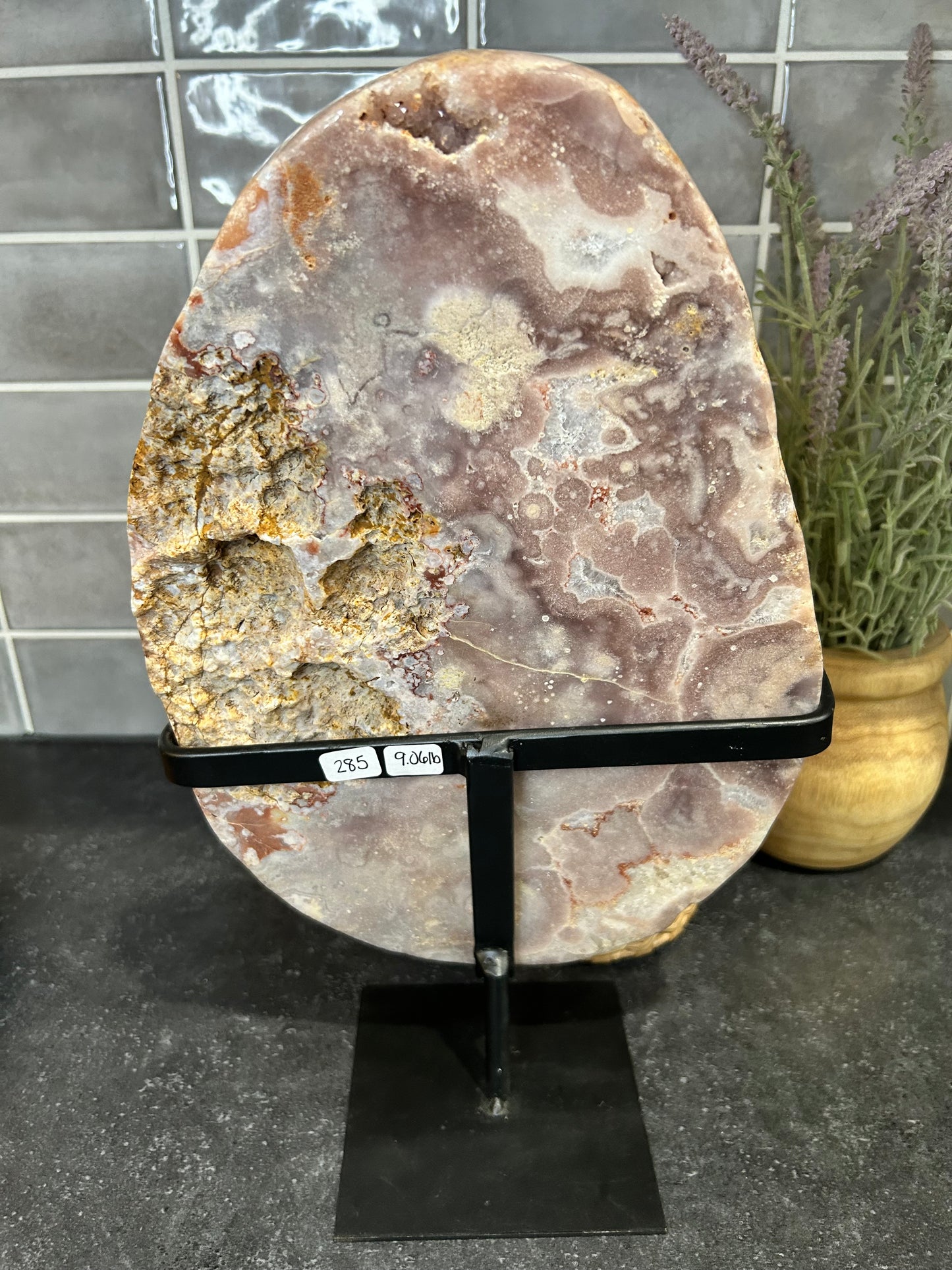 Pink Amethyst Slab
