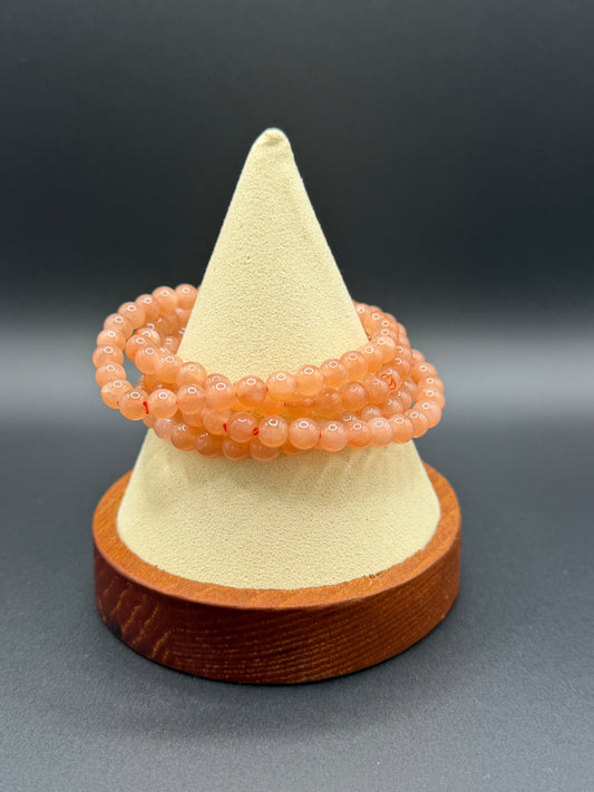 Peach Moonstone Bracelets