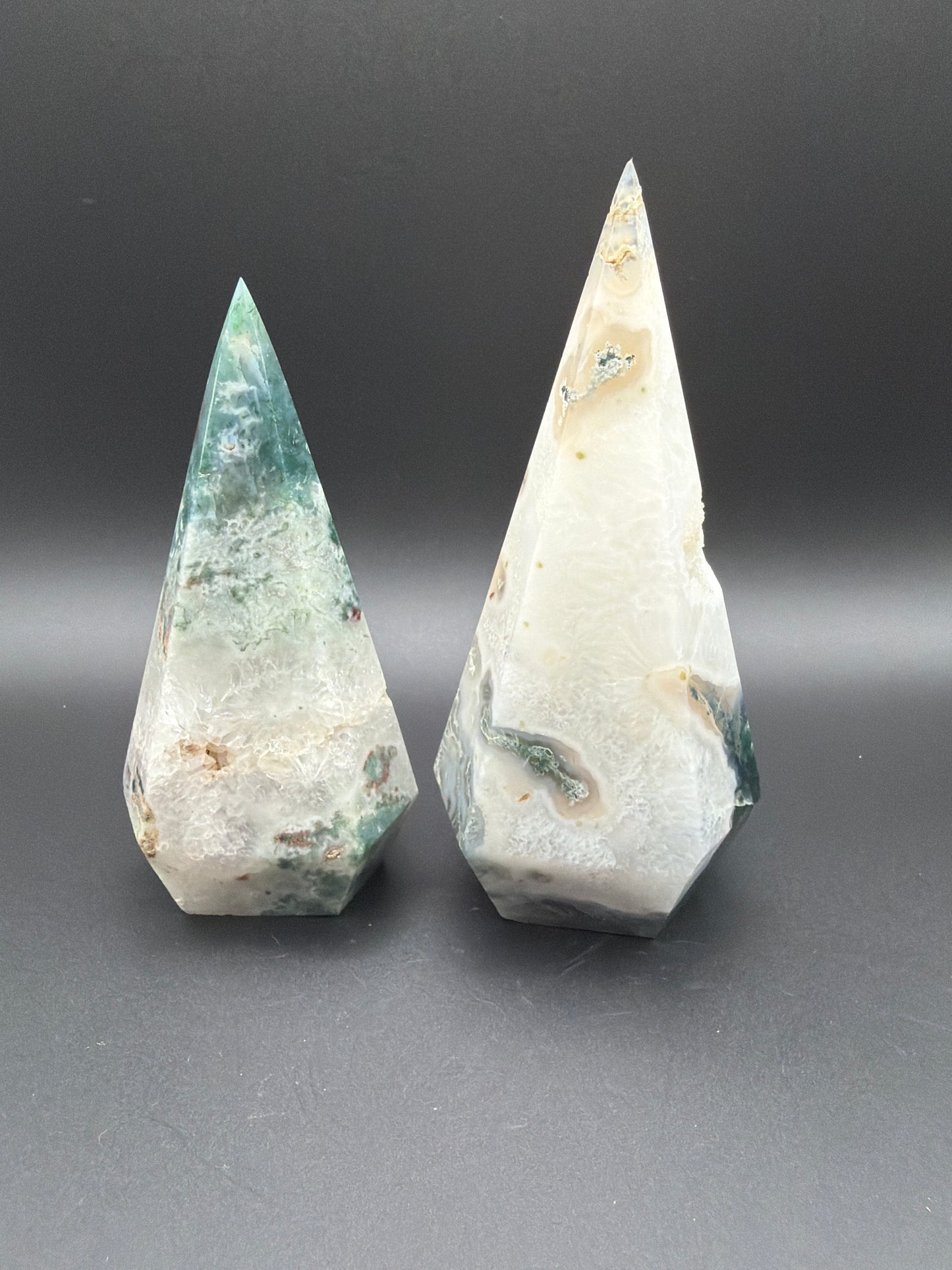 Moss Agate Diamonds
