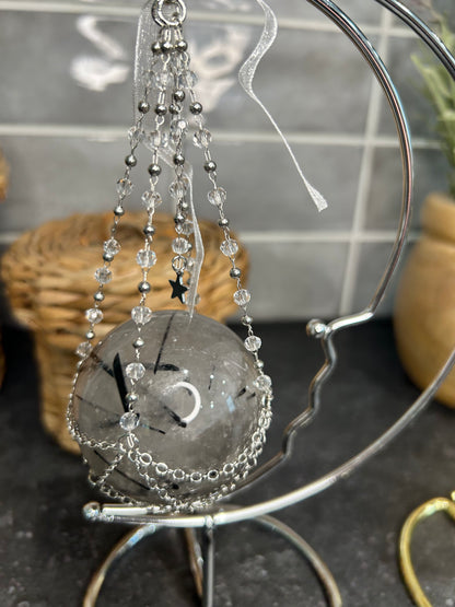 Moon Cradle Sphere Stand