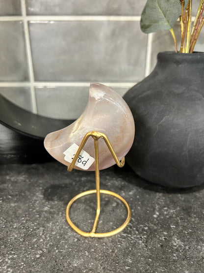 Druzy Agate Moon 28D