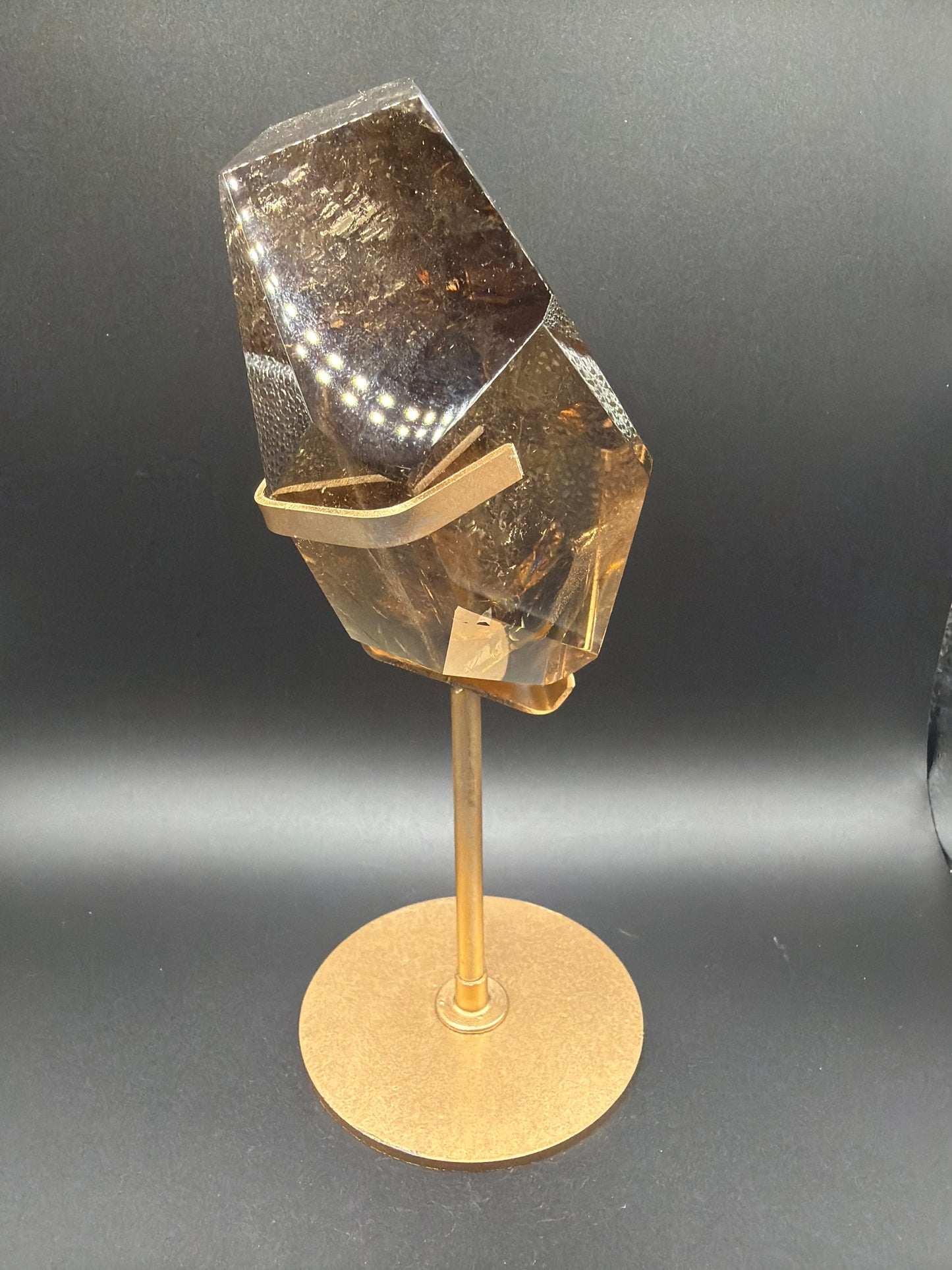 Smokey Quartz Freeform on Stand