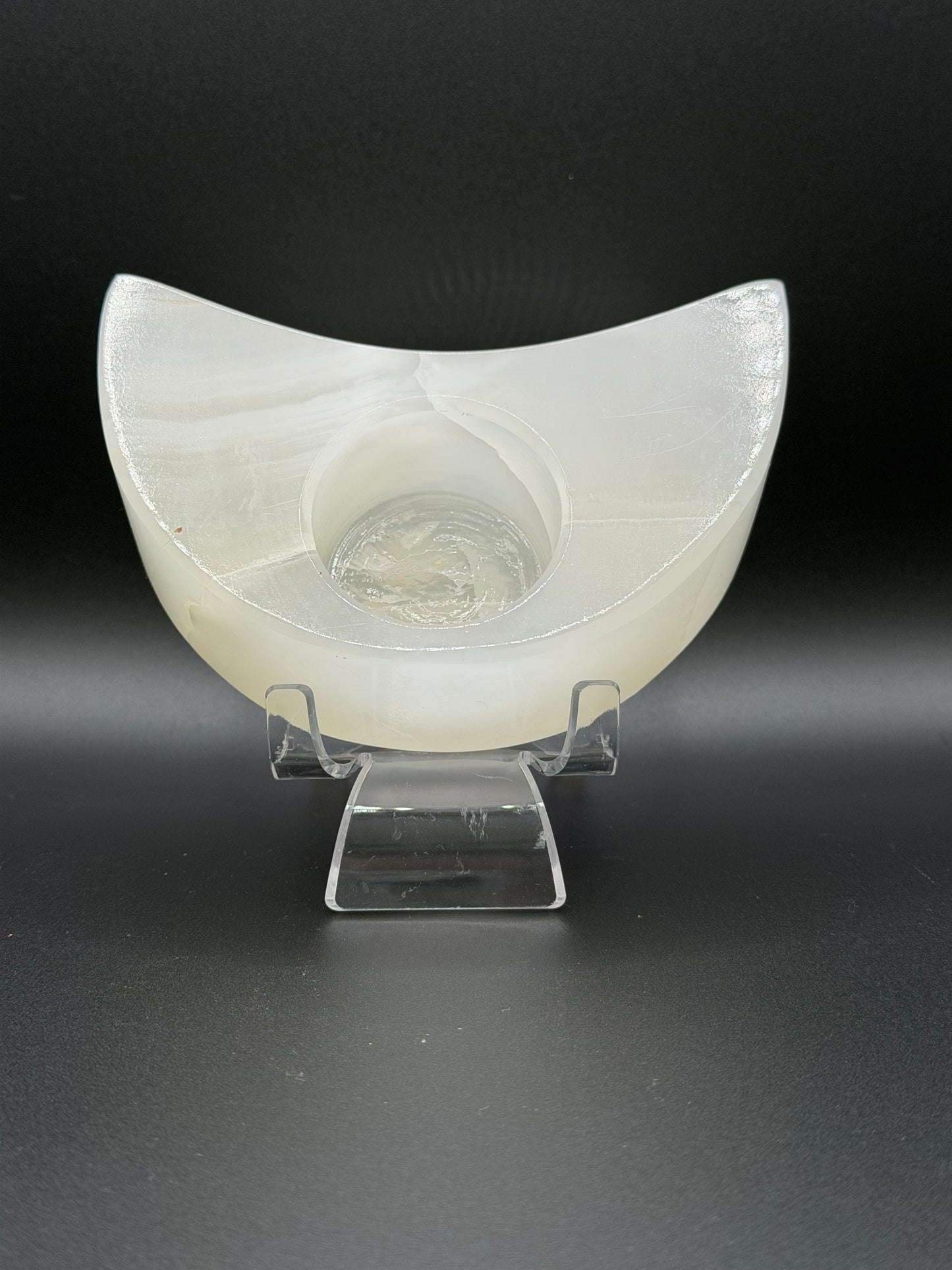 Onyx Moon Tea Light Holder - Option A